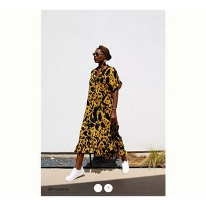 Anthropologie Corey Lynn Calter Annmaria Maxi Shirtdress